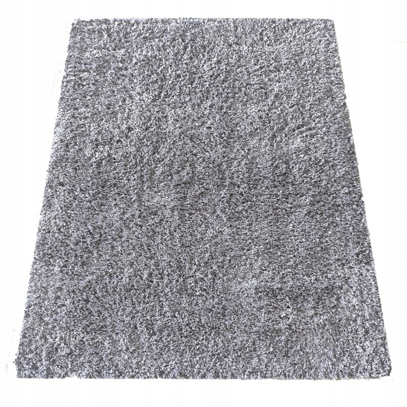 Dywan Kamel szary prostokątny shaggy 80x150 cm do wnętrz