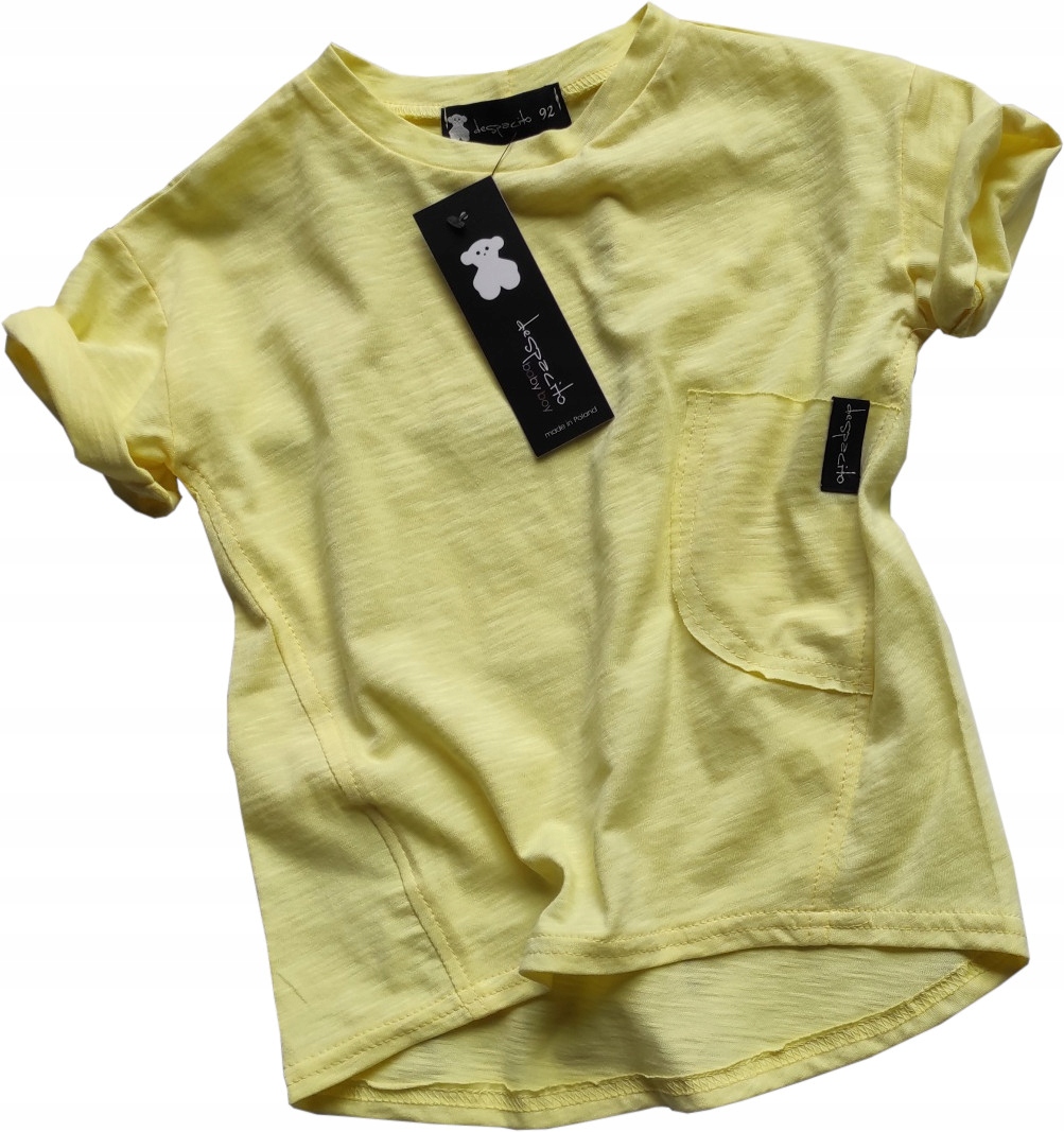 

T-shirt Despacito Basic cytryna 92