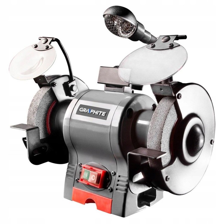 SZLIFIERKA STOŁOWA 150MM 370W GRAPHITE Rodzaj szlifierka stołowa