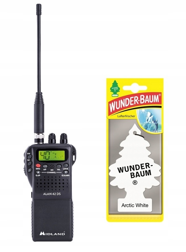 Alan 42 Prenosné rádio Cb Am Fm Rx Tx Digitálna blokácia šumu +++ Wunder