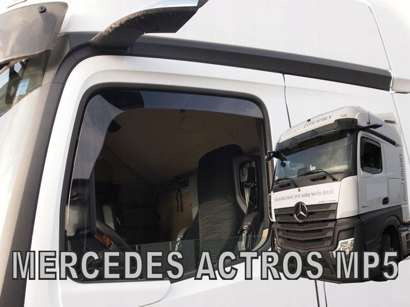 Deflektory Mercedes Actros Antos MP4 od 2012 Arocs od 2013 Actros MP5 od 2020