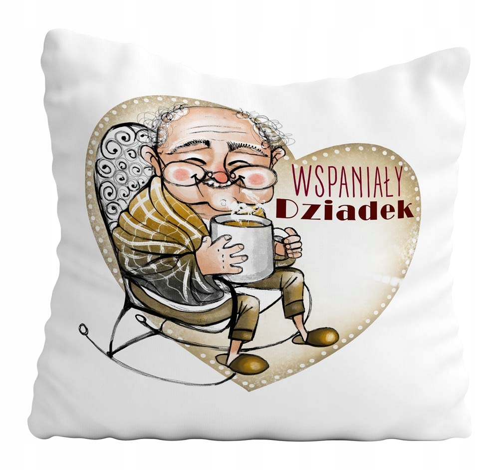 

Poduszka Dzień Dziadka Wspaniały Dziadek