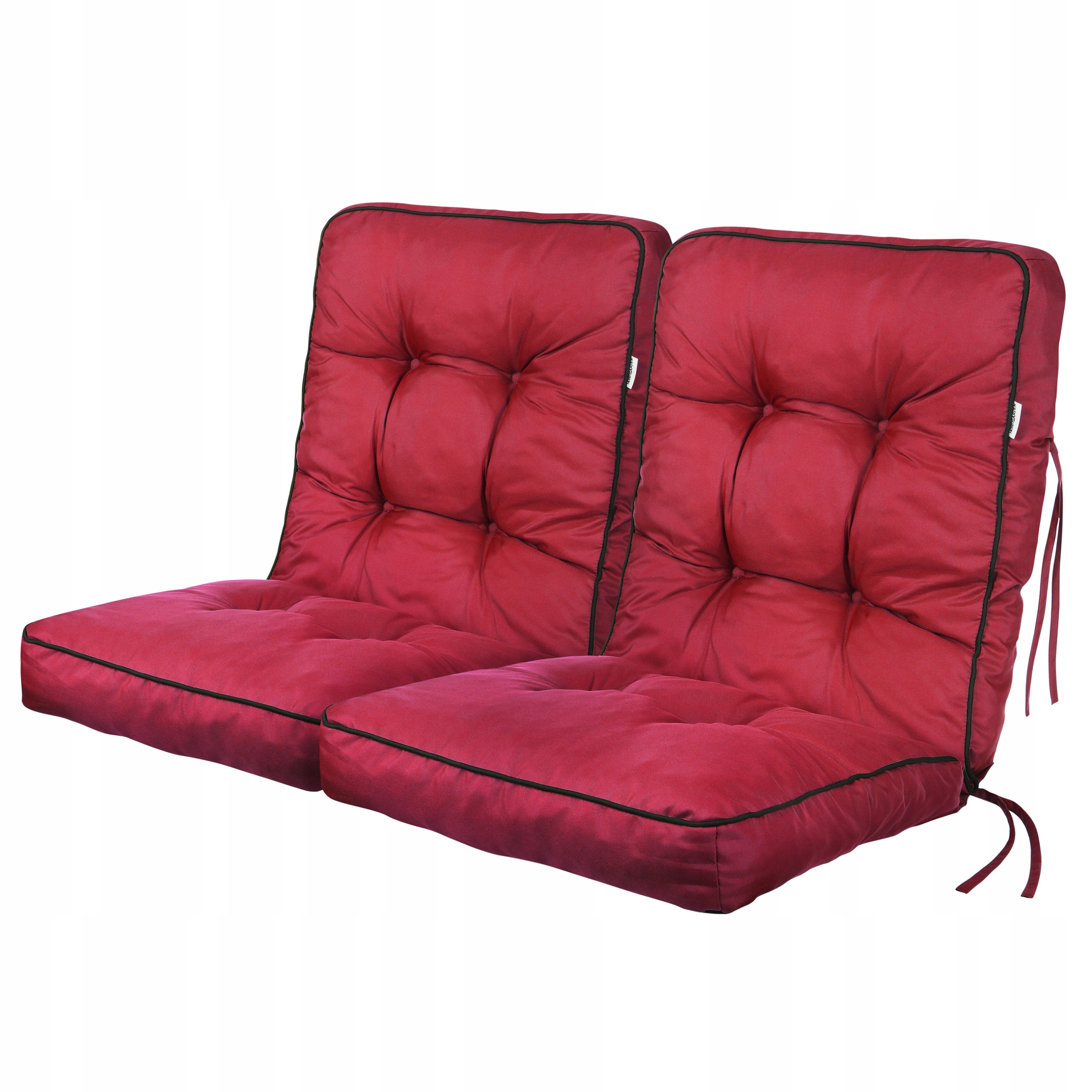 Polštář na zahradní houpačku 120 cm (2x60) zahradní lavičku, zahradní židle