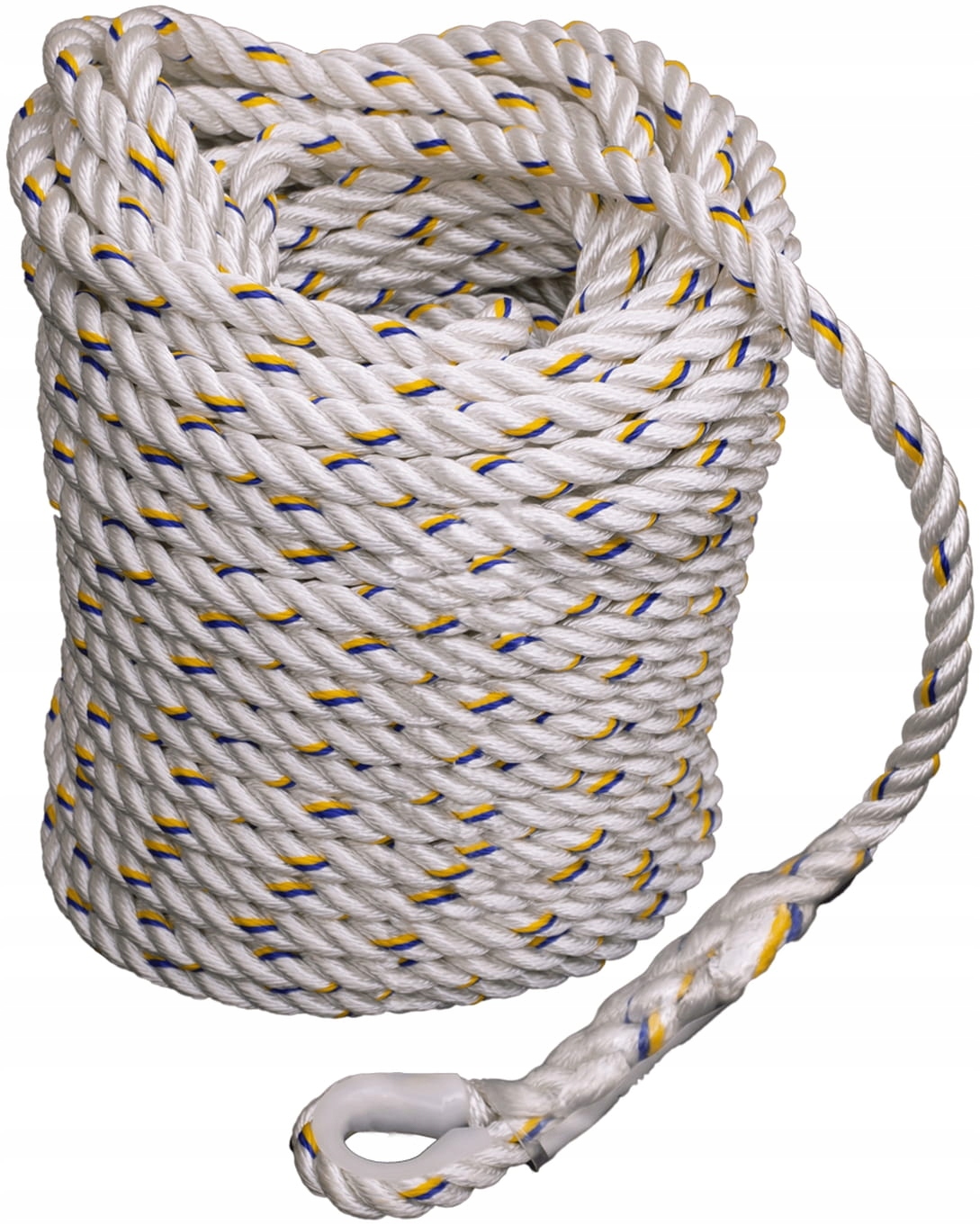 Silné polyamidové zajišťovací lano Cobra 14 mm 40 m Irudek karabina 26kN