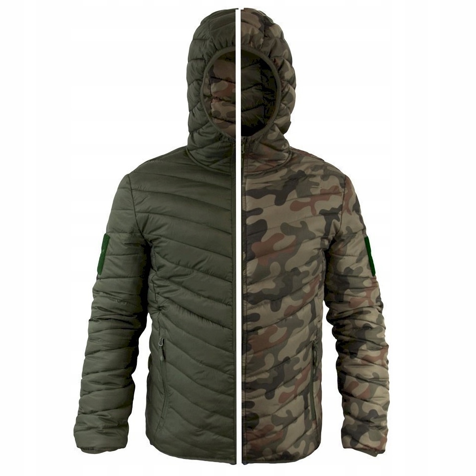 

Kurtka puchowa dwustronna Texar Olive/PL Camo M
