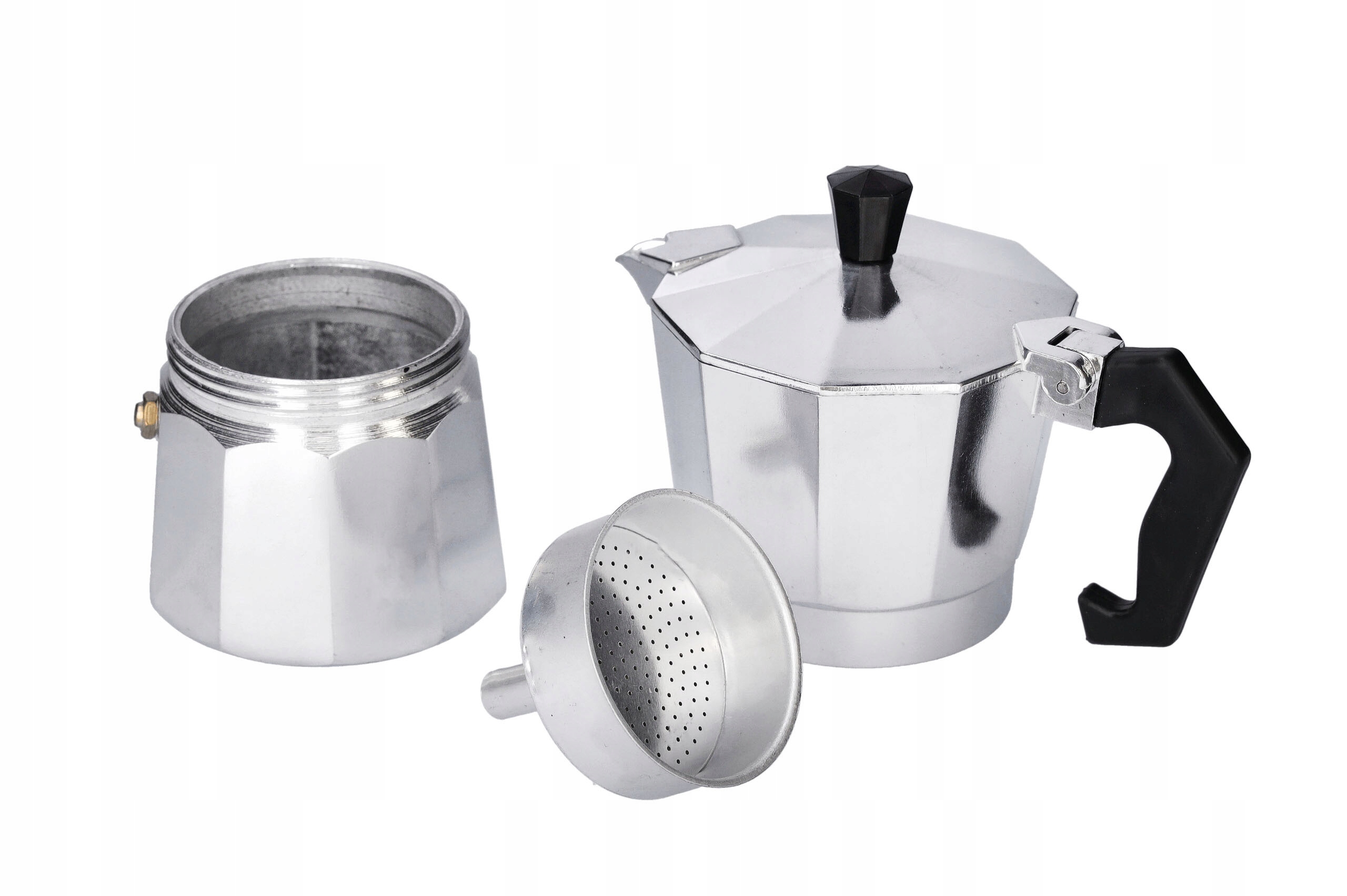 KAWIARKA zaparzacz do kawy stalowy perkolator ciśnieniowe zaparzanie Przeznaczenie Do kawy