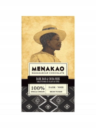 Levně 2x Menakao kakaová hmota 100% s kousky kakaa 75 g