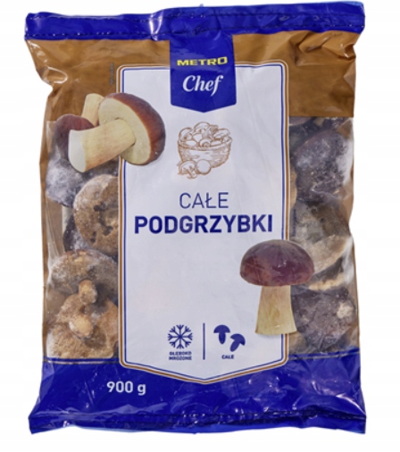 Metro Chef Podhoubí celý zmrazený 900 g Do polévek, omáček a pokrmů