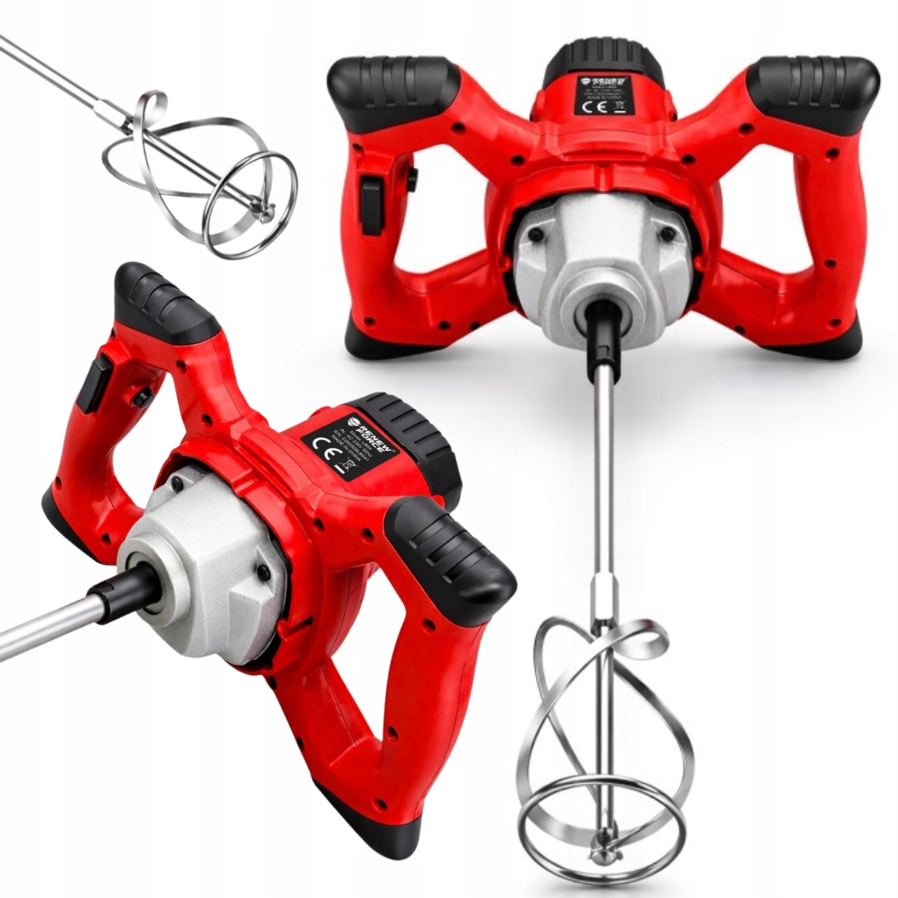 Silné Elektrické Míchadlo na lepidlo na maltu betonu 2800 W taška Set XL