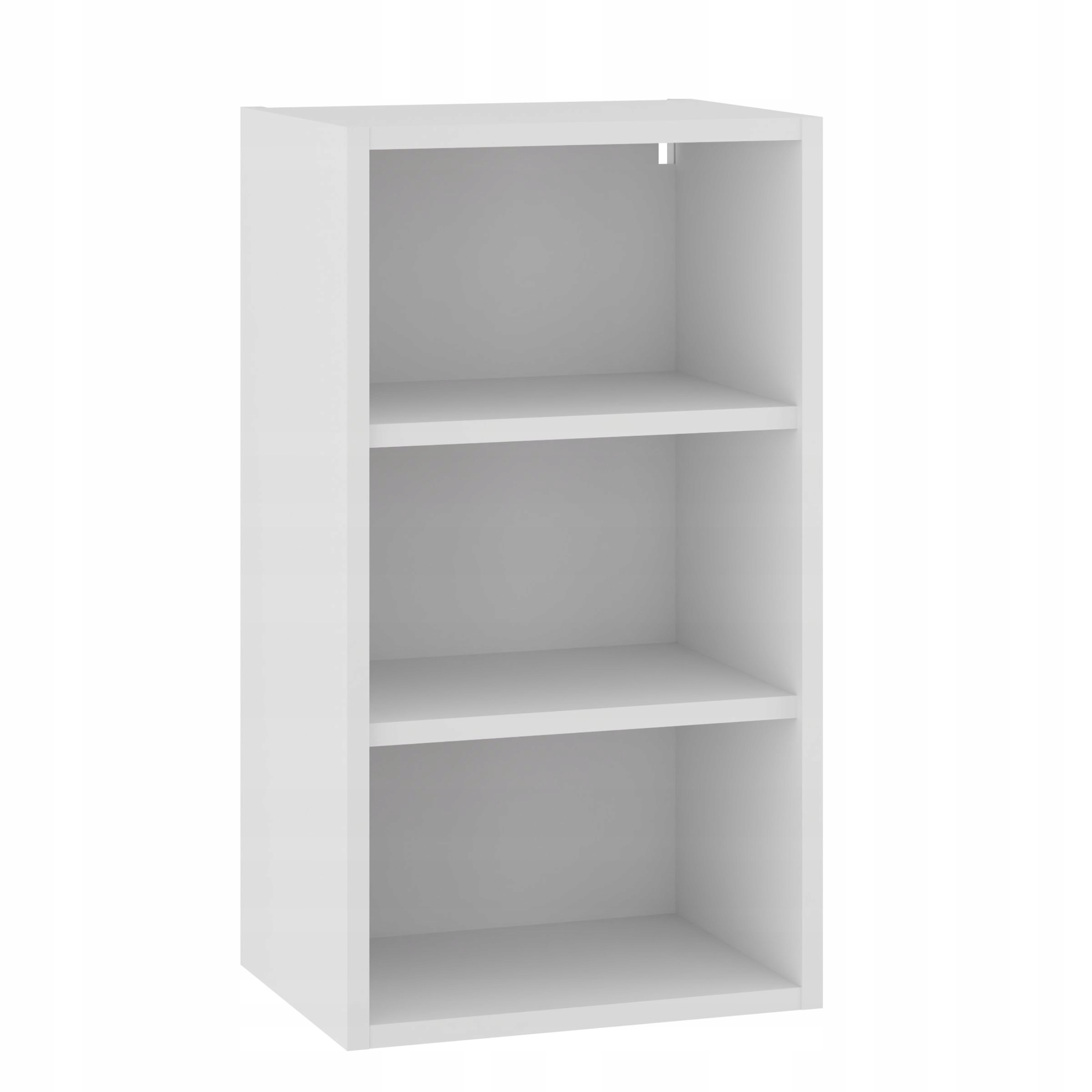 Biely korpus, horná kuchynská skrinka 40/72 s príslušenstvom