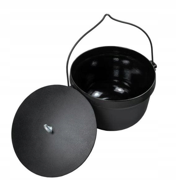 KOCIOŁEK ŻELIWNY WĘGIERSKI MYŚLIWSKI 20L EMALIA