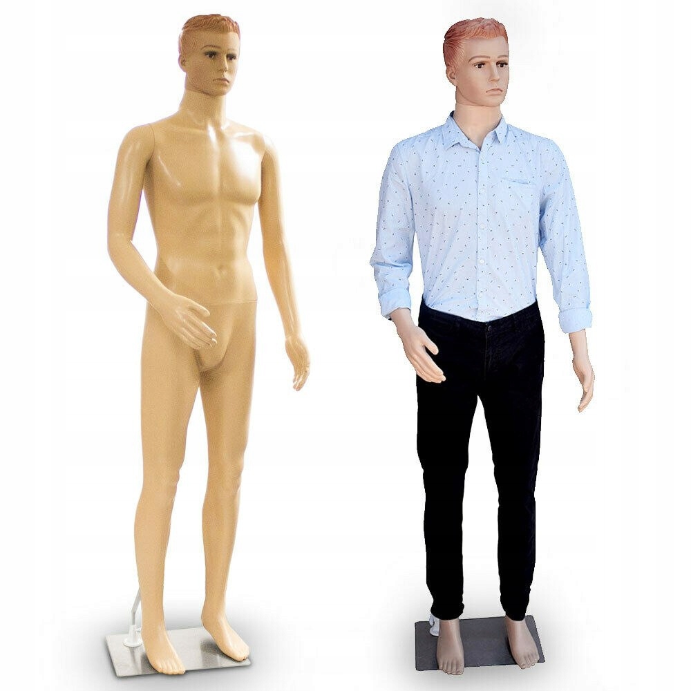 Manekin Męski Pełnopostaciowy Wystawowy 185cm Mężczyzna
