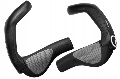 Gripy Ergon GP5 S gripy na kolo ergonomické černo-šedé