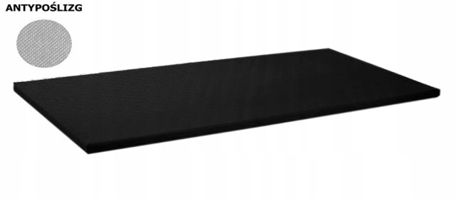Mata Tatami sportowa 200 x 100 x 4 cm antypoślizgowy R220 Czarny