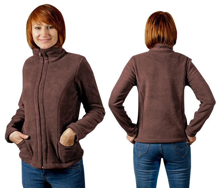 

Bluza Polarowa Damska Ciepła Polar MAX02 XXL brąz