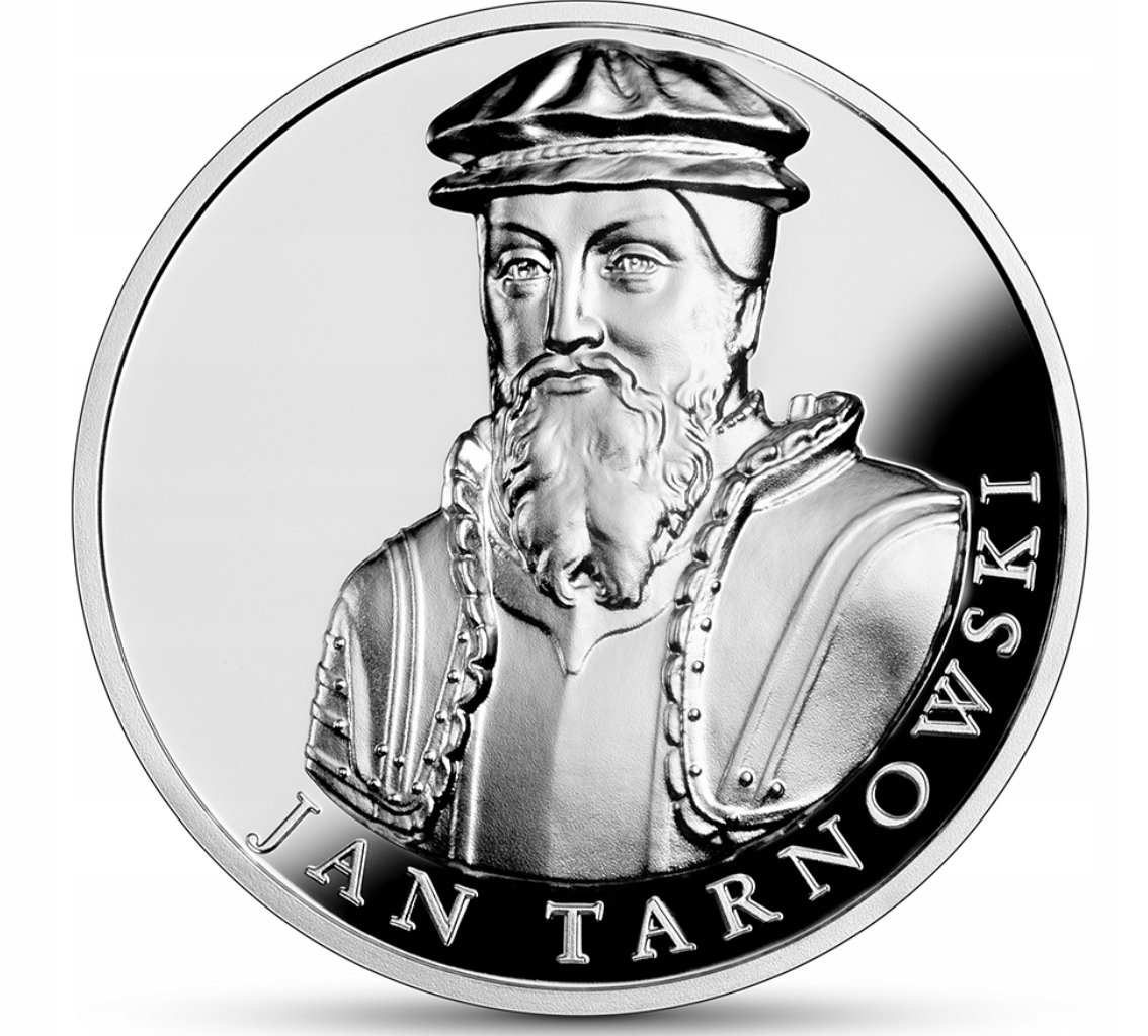 Hetmani Rzeczypospolitej- Jan Tarnowski MONETA SREBRNA 10 ZŁ