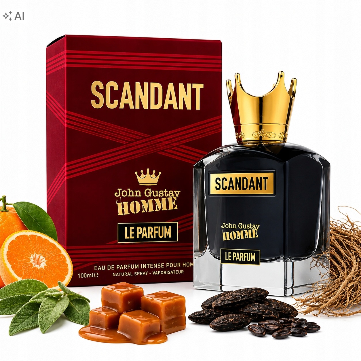 Oryginalne Arabskie John Gustav Homme Scandant le Parfum