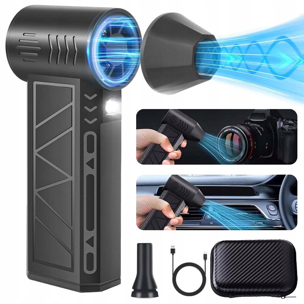 Elektrický Foukač Nejvýkonnější Obrovský Výkon Stlačený Vzduch 130000RPM