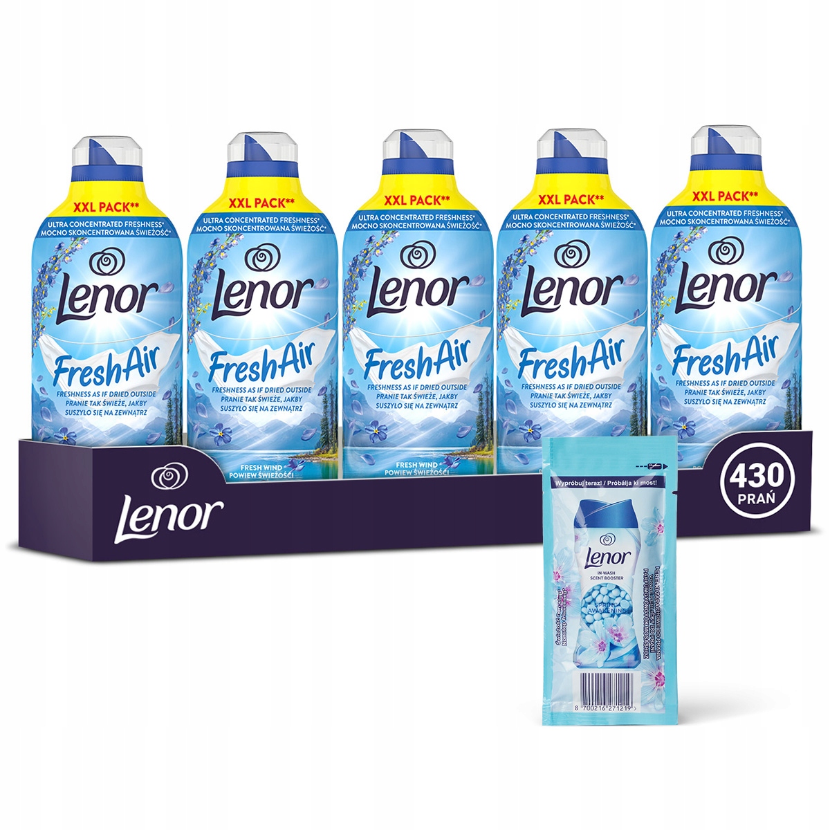 Lenor Fresh Air Fresh Wind Płyn do płukania tkanin 1,2L 430 prań