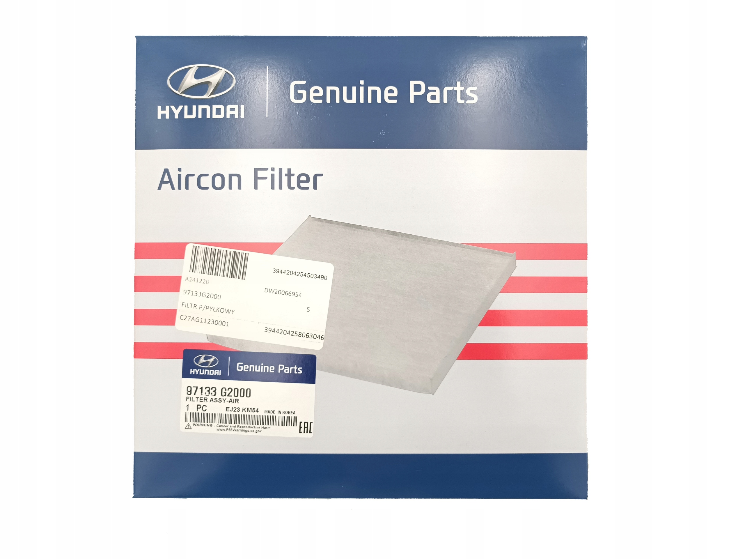 97133-G2000 - САЛОННЫЙ ФИЛЬТР HYUNDAI IONIQ