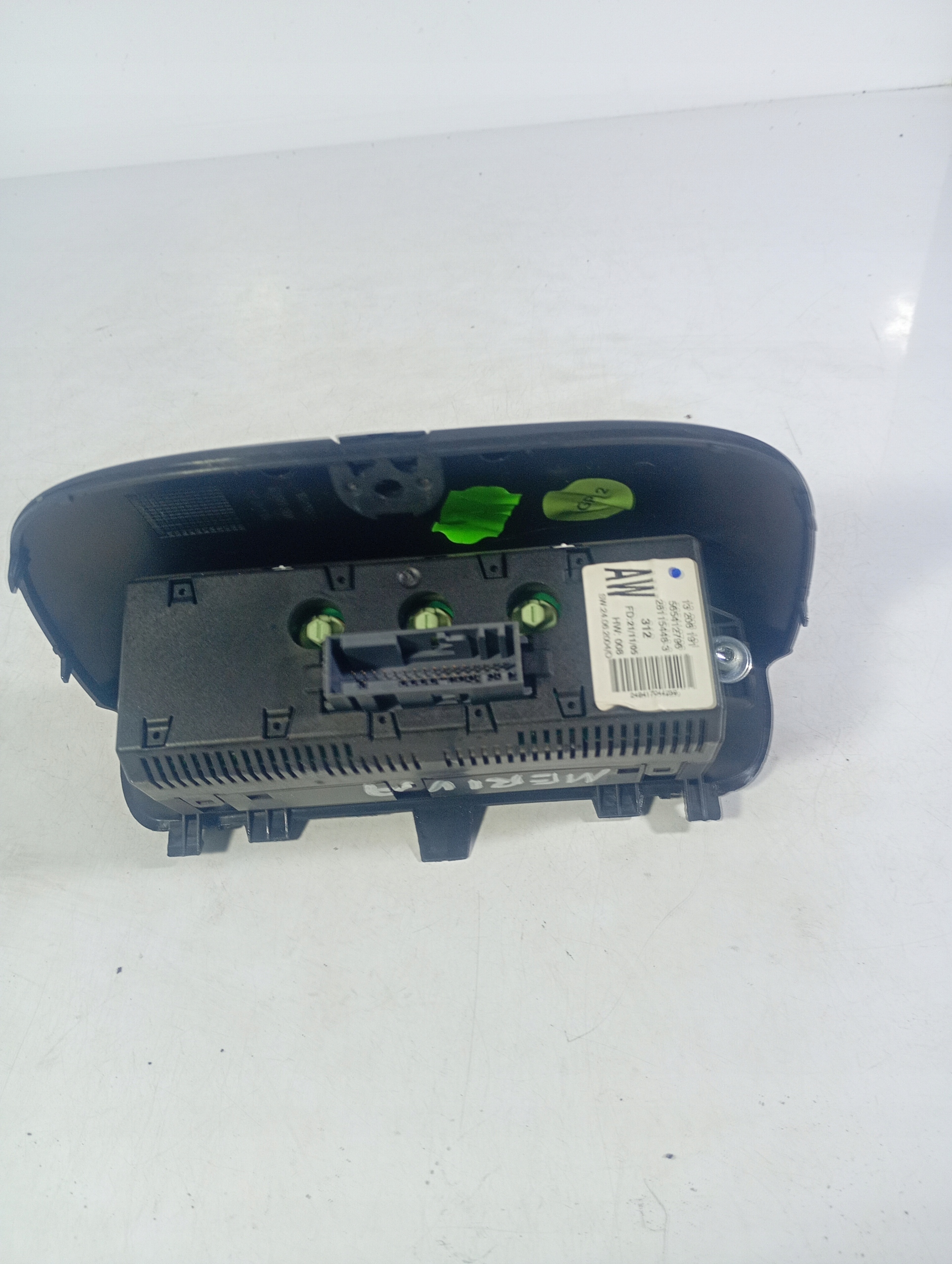 Opel Meriva B 10-17 EKRAN display ZEGARKA OE 13208191