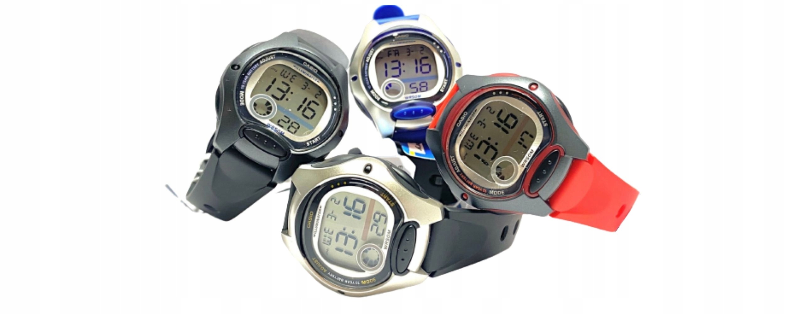 CASIO ZEGAREK DZIECIĘCY LW-200-1AV Mechanizm kwarcowy