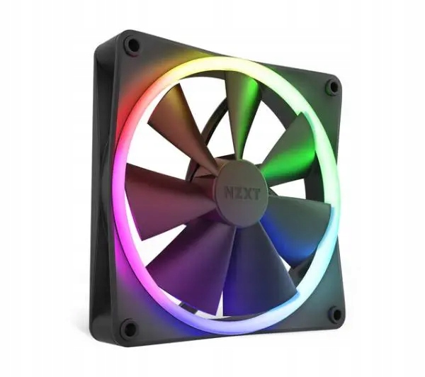Wentylator do komputera Nzxt F140 Rgb 140 mm 1800 obr/min. 4-pin Czarny