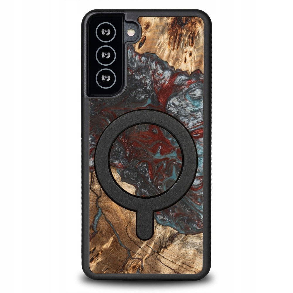 Pouzdro Bewood Unique pro Samsung Galaxy S21 Fe Planets Pluton s MagSafe