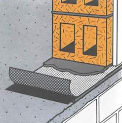 IZOLACJA POZIOMA FOLIA POD MURŁATY PVC 1mm 30cm Długość 30 m