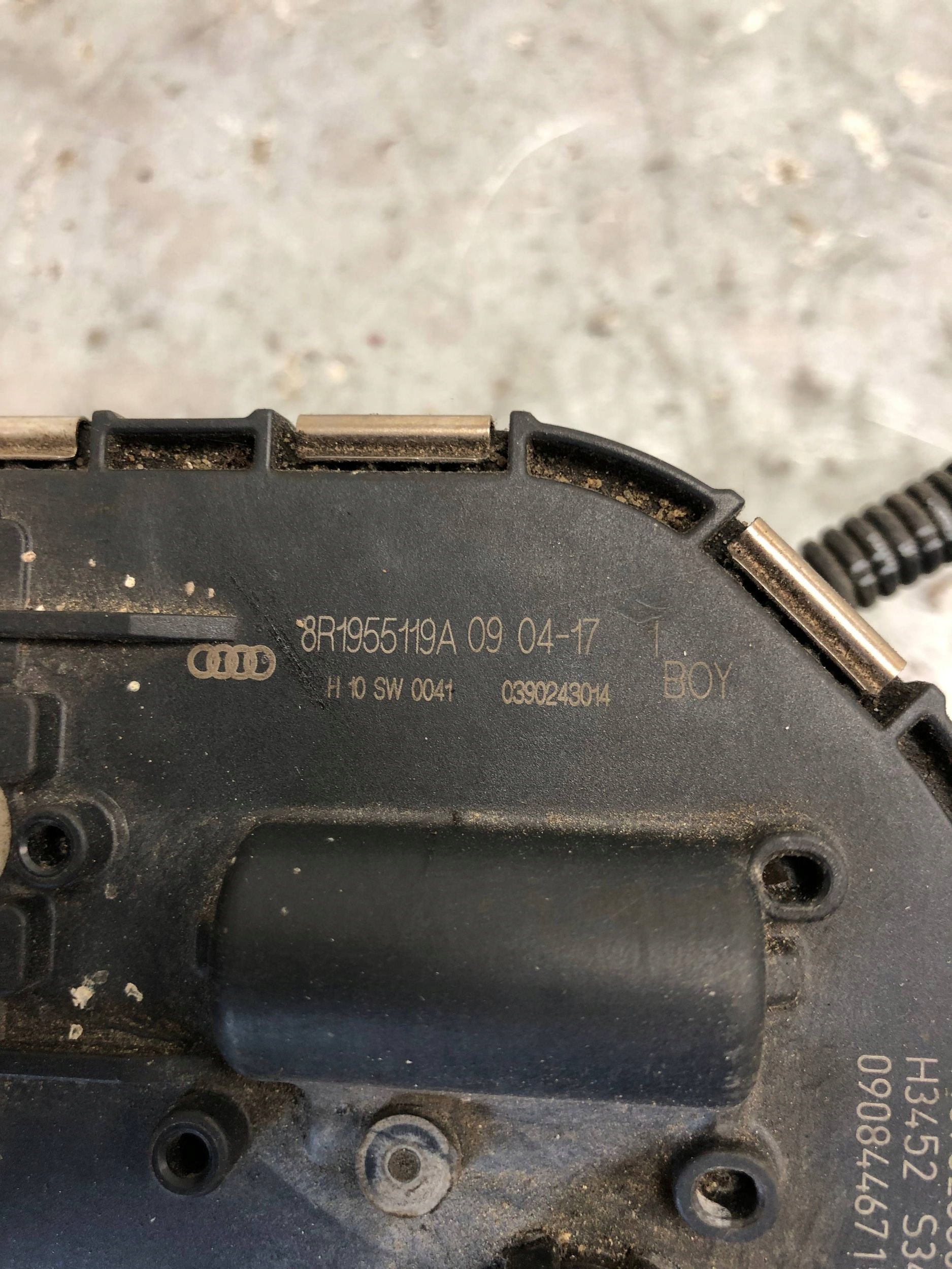 Wischergestänge AUDI Q5 8R1955023D 8R1955119A