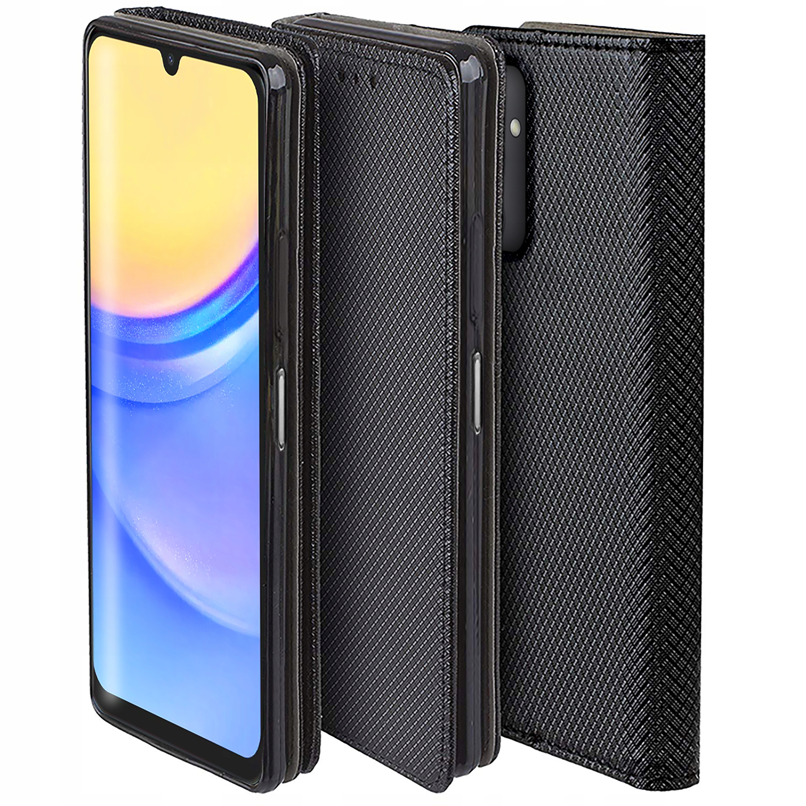 Etui do Samsung Galaxy A05S SMART MAGNET CASE PORTFEL + SZKŁO OCHRONNE 9H Rozszerzenie podstawka
