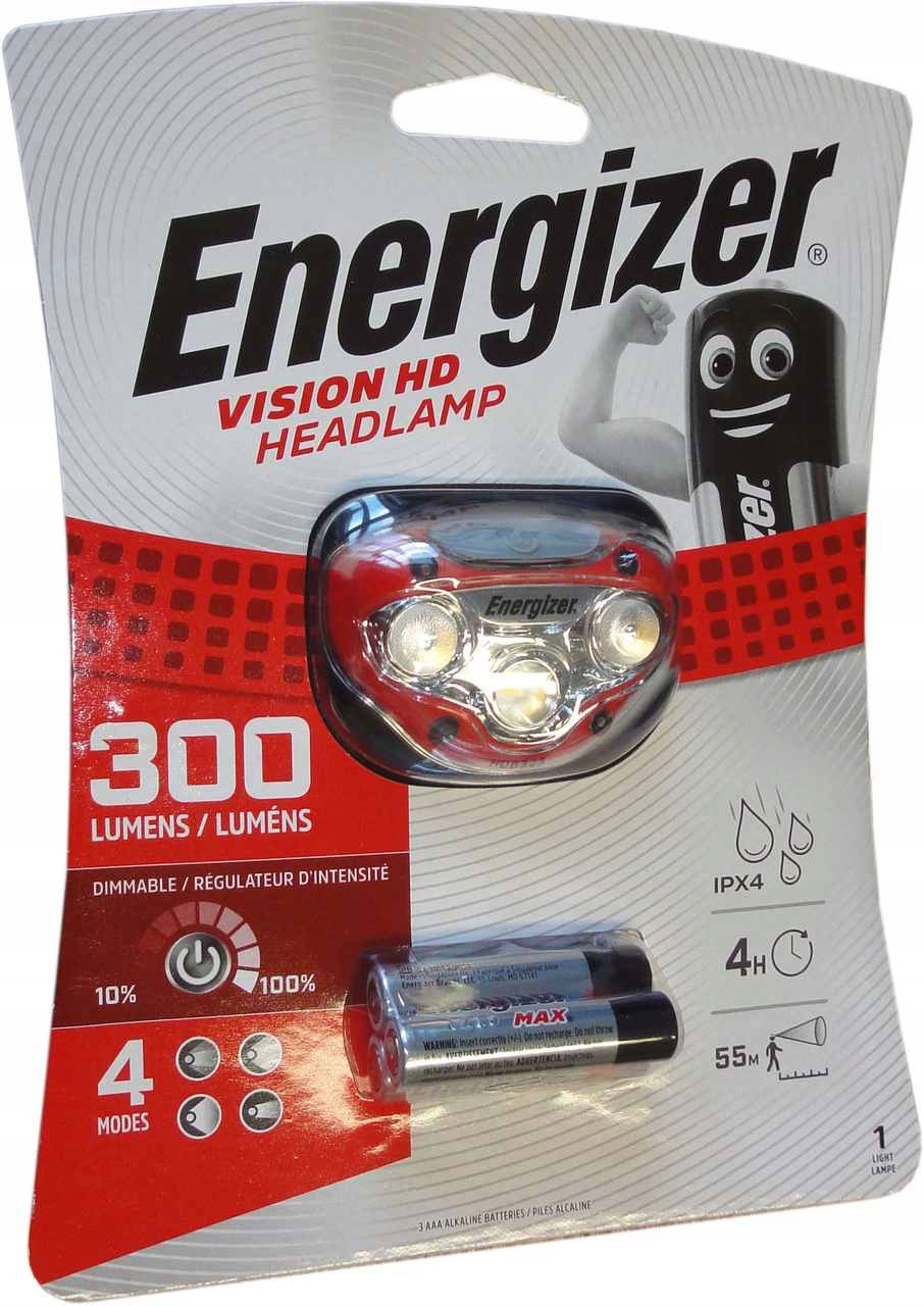 

Latarka Czołowa Energizer Vision Headlight Hd 300