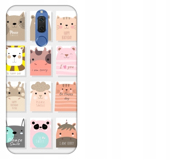 

Etui pokrowiec Huawei Mate 10 Lite Słodkie zwierzą