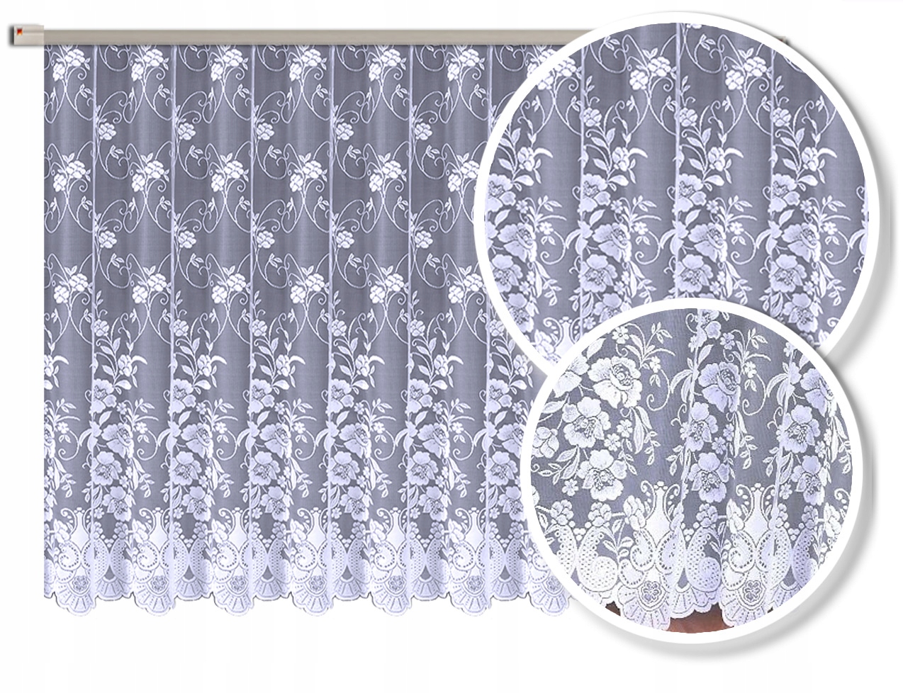 

Firanka Firana Żakardowa 3900/160 Biała