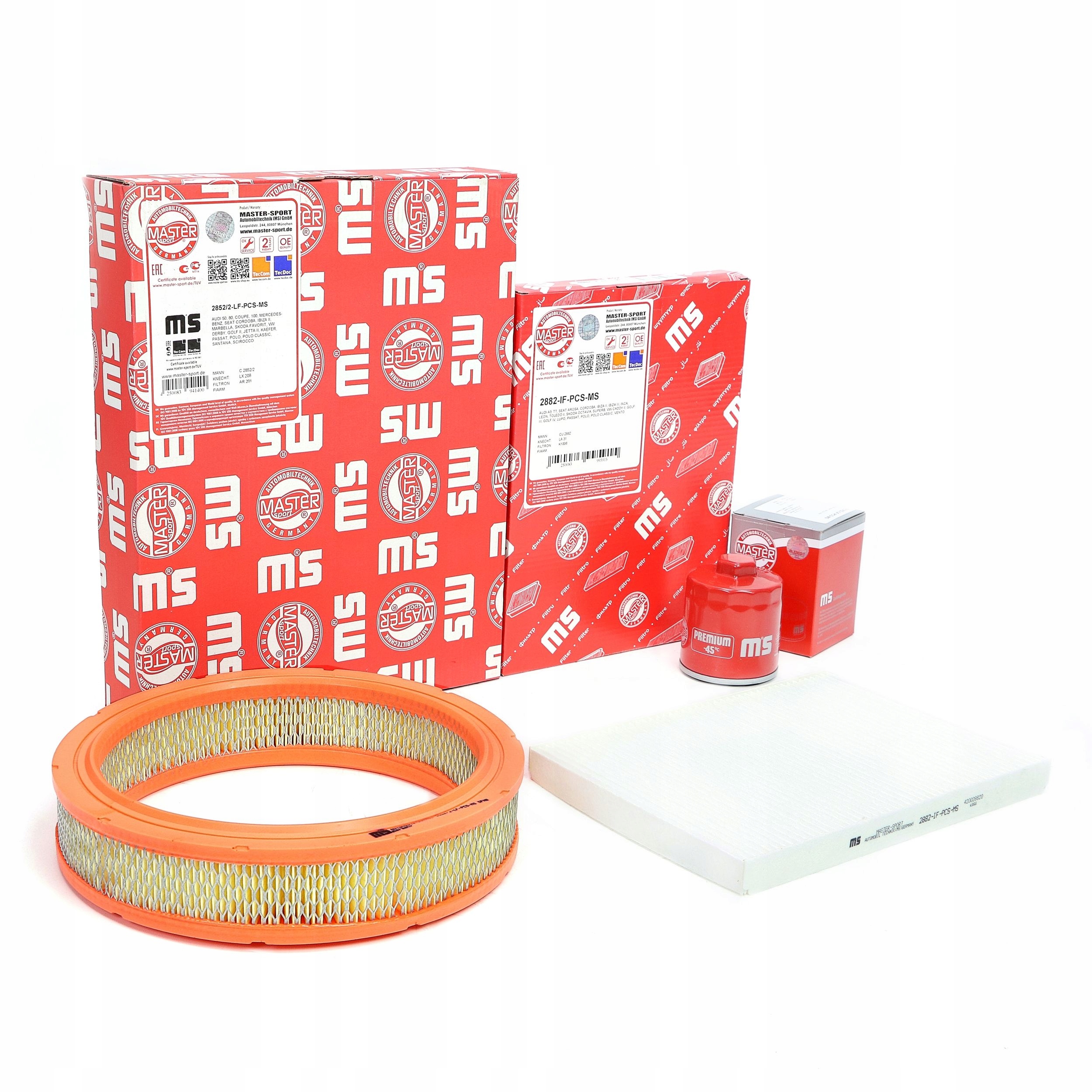 

Zestaw filtrów Seat; Skoda; Vw