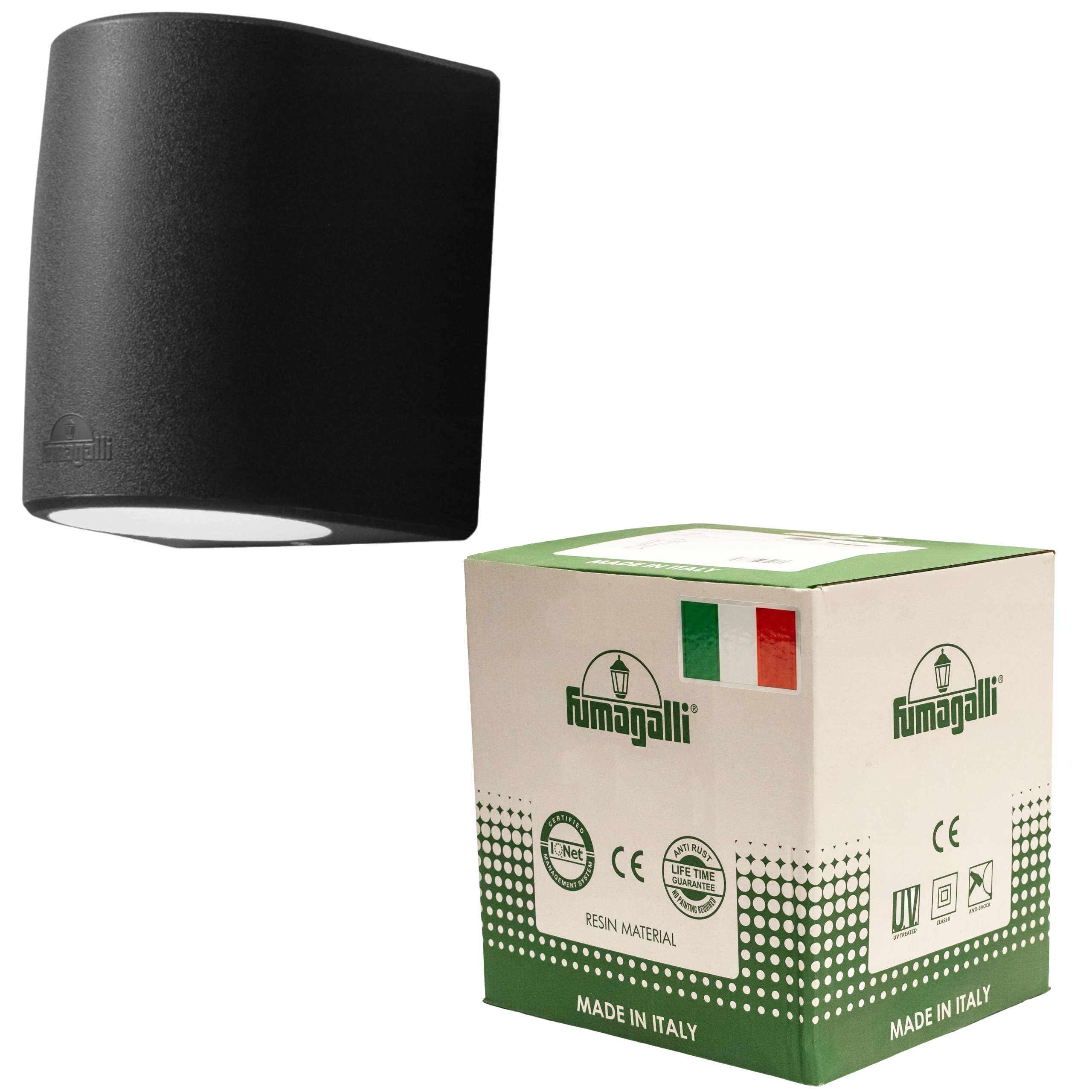 Kinkiet Zewnętrzny Led Elewacyjny 2x3W 3000/4000/6500K Marta 160 Fumagalli