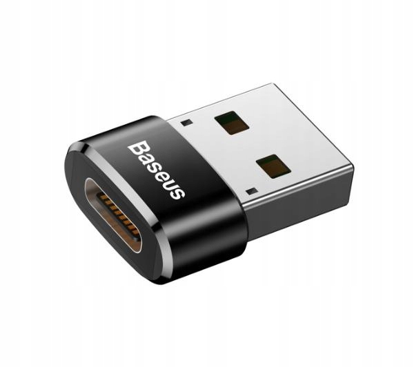 Adapter Przejściówka Baseus USB-A do USB-C OTG 3A