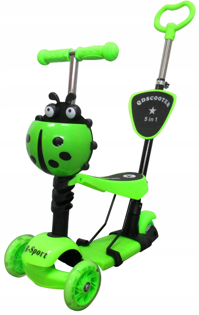 H3 skrejritenis R-Sport Ride-on ar apgaismojumu, LED, 5 vienā, R-sport zīmols