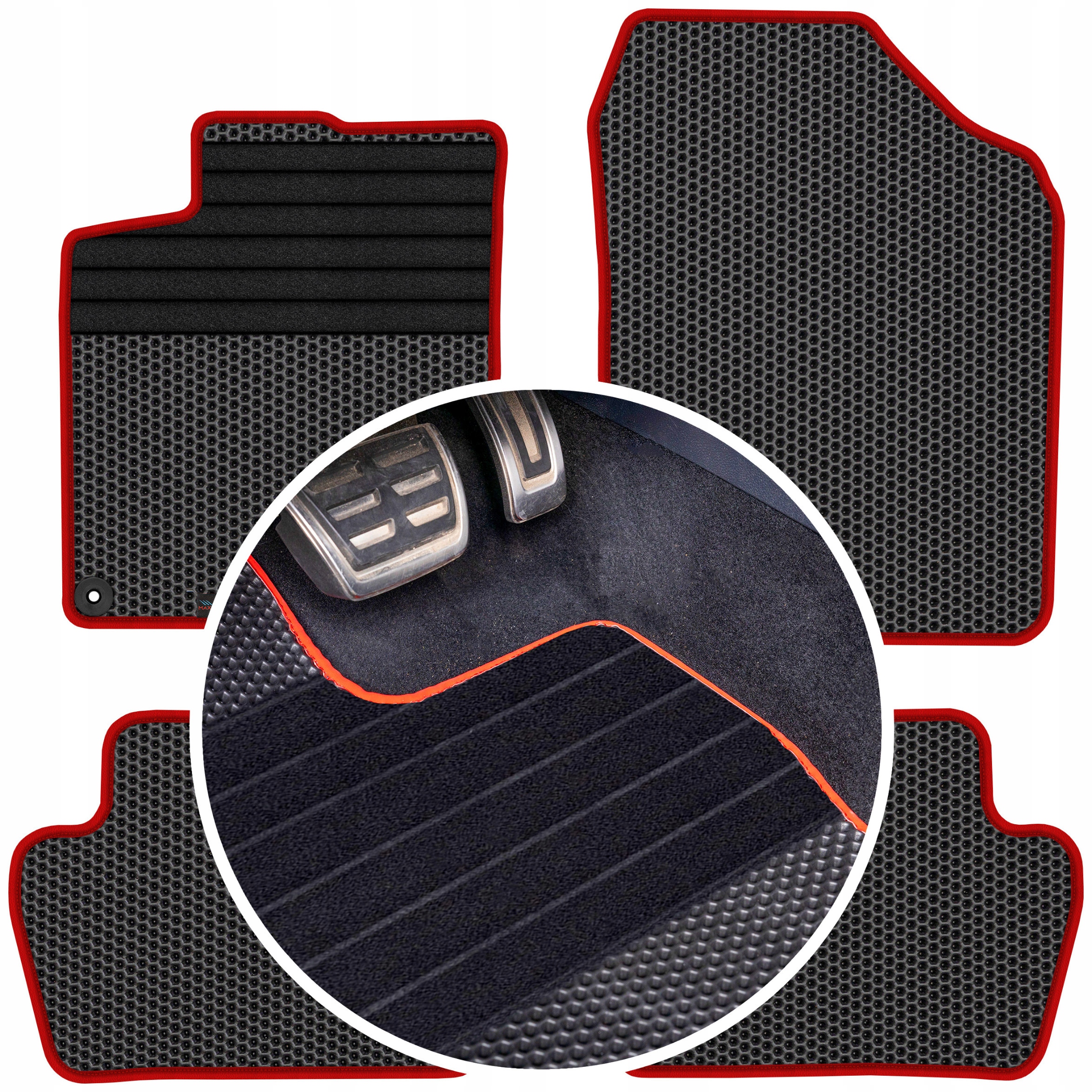 Citroen C4 II 2010-2018 Gumové rohože Eva Eternity Plastry Medu