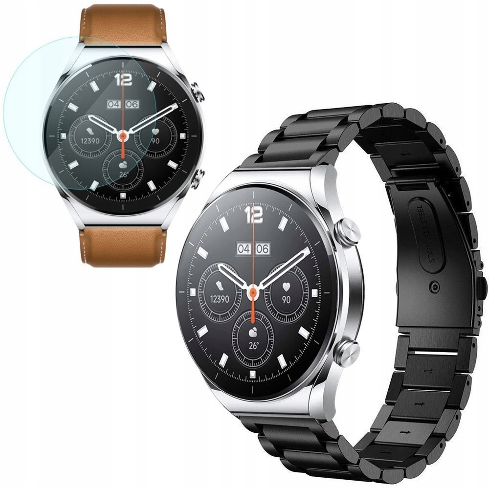 

Bransoleta Pasek Czarna Szkło do Xiaomi Watch S1