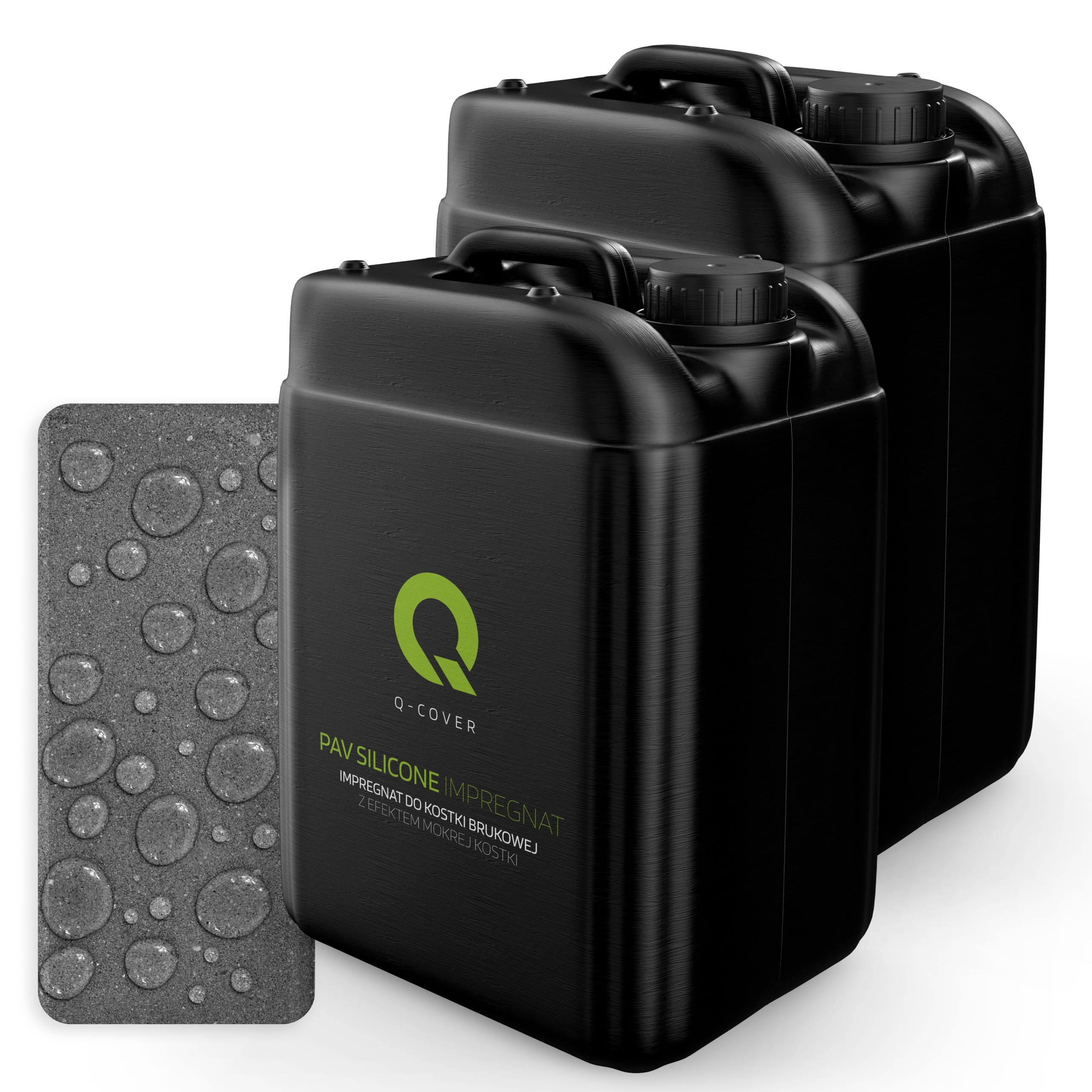 Impregnát Mokrá kostka 10 l Dlažební cihla Betonu Kámen Efekt Mokré kostky