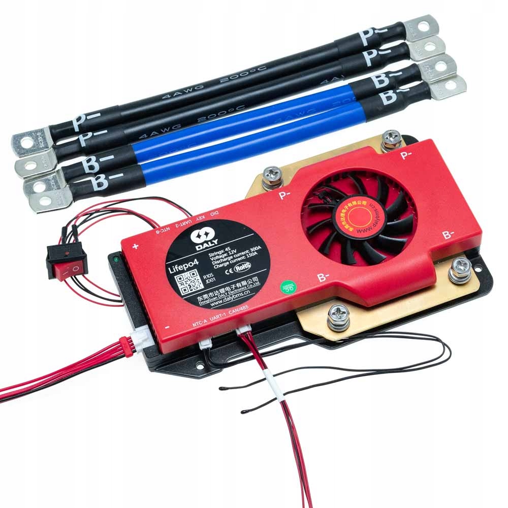 Modul Smart Bms 4S 300A LiFePO4 Balanser-S Bt, WiFi