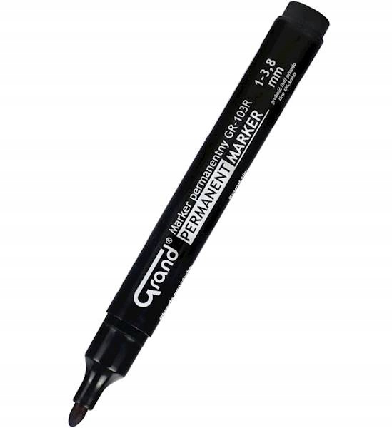 

Marker permanentny Grand GR-103R okrągły czarny