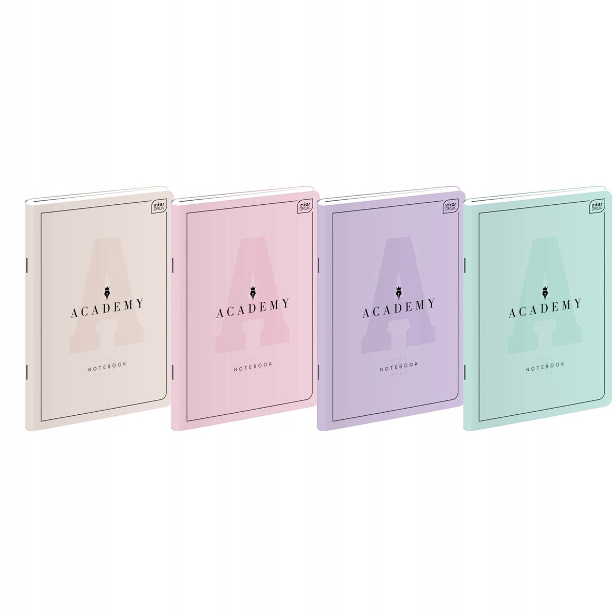 ZESZYT A5/60K LINIA ACADEMY PASTEL A'10 9215