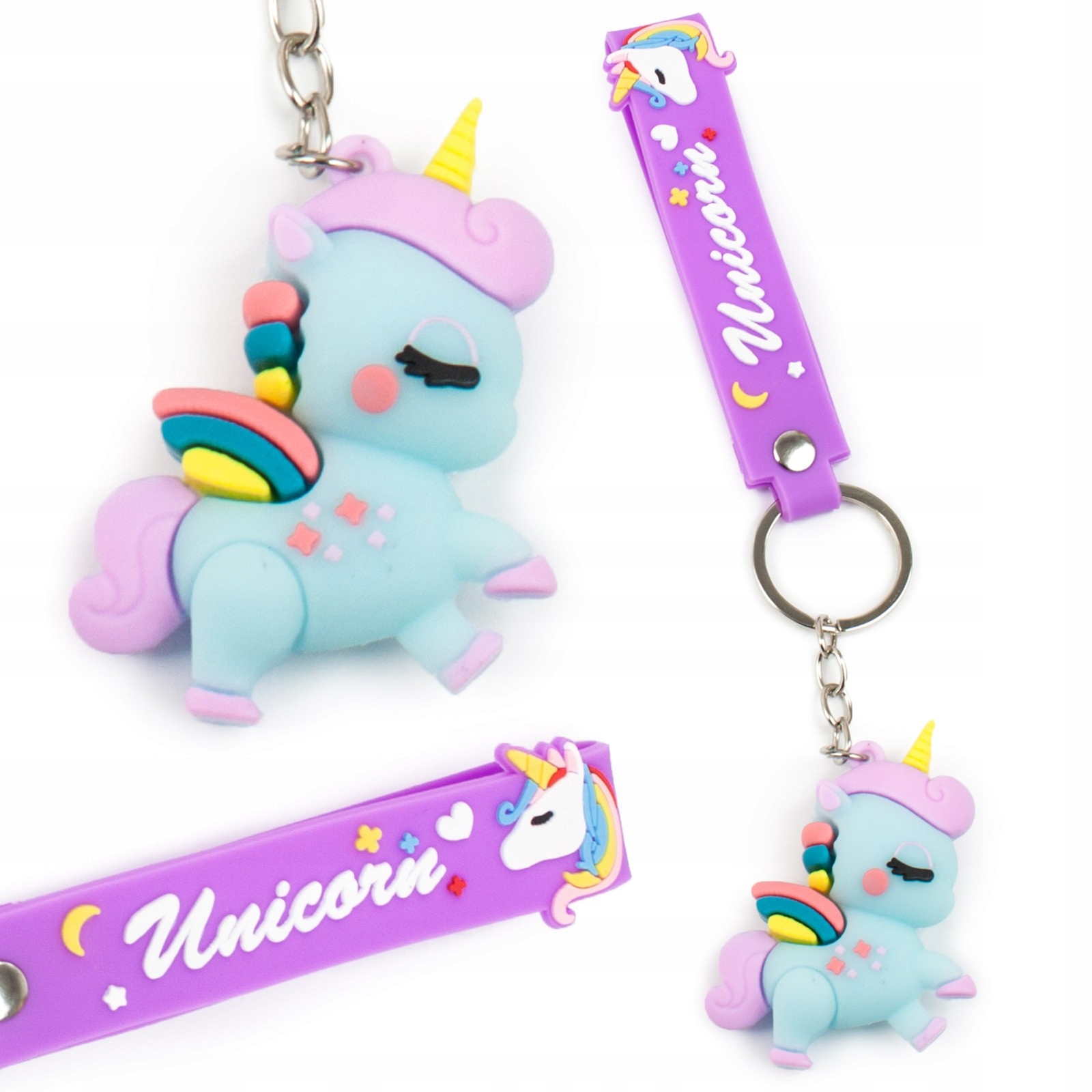 

Brelok Kawaii Zawieszka breloczek Jednorożec