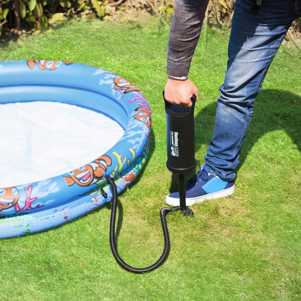 POMPKA TŁOKOWA 30 CM MATERACA PIŁKI PONTONU 62002 Rodzaj ręczne