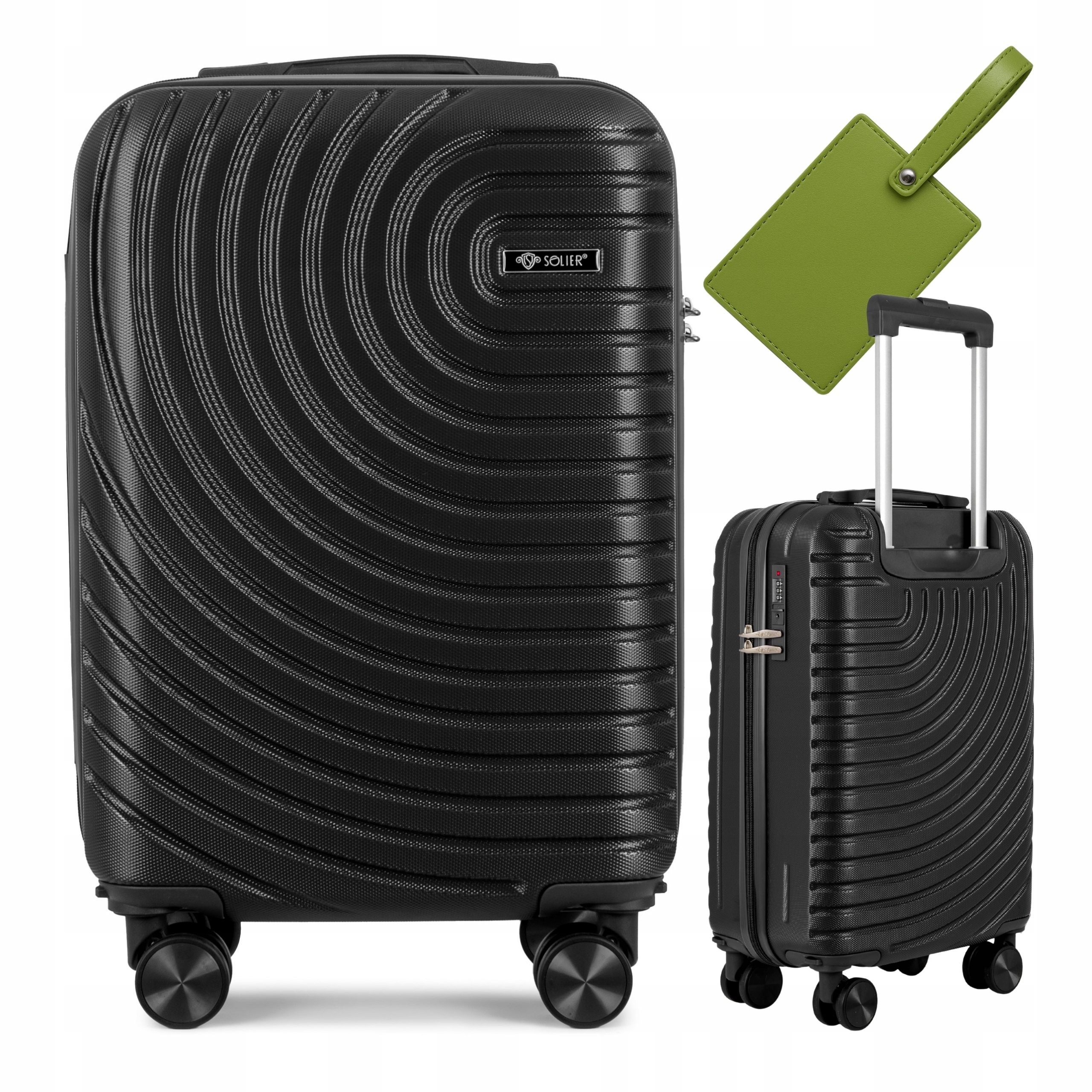 Cestovní kufr na kolečkách, kufr Abs, tvrdý, pevný, Barvy Dárek