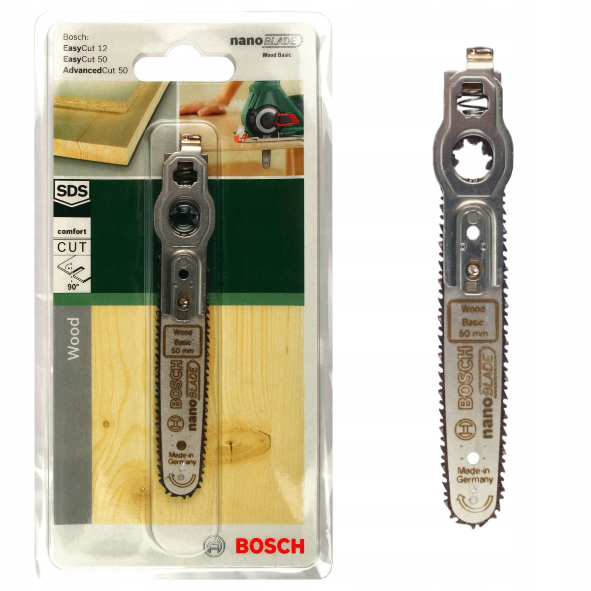 

Brzeszczot piła NanoBlade Wood Basic 50 Bosch