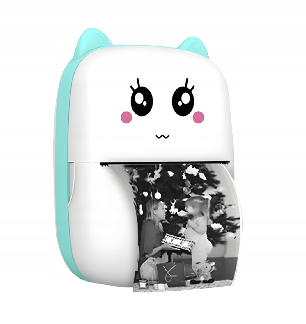 DRUKUŚ MINI DRUKARKA TERMICZNA PRZENOŚNA PREZENT DLA DZIECKA 21 GRATISÓW Producent Inna