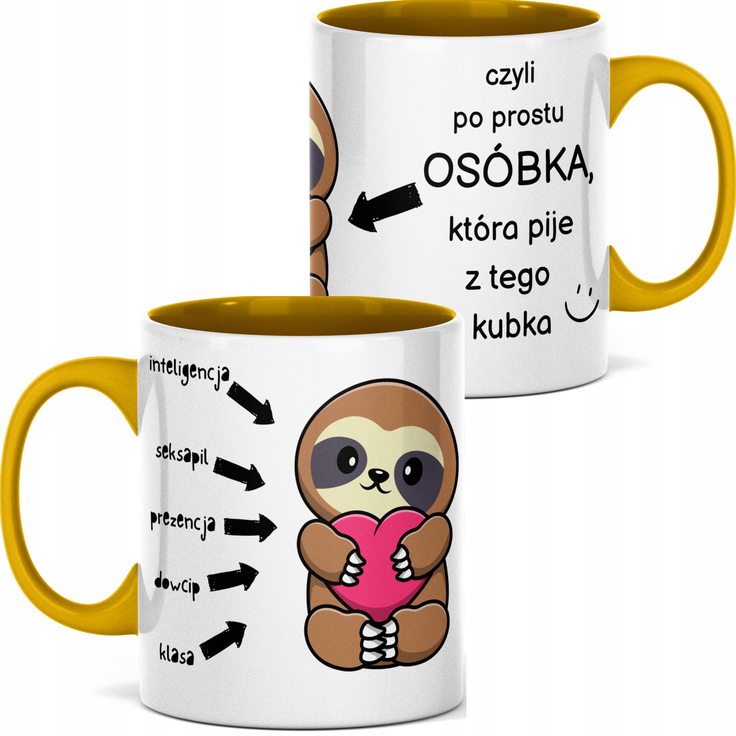 

Kubek dla chłopaka dziewczyny Osóbka Leniwiec